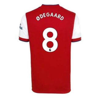 matchtröjor fotboll Arsenal Odegaard 8 Hemma tröja 2021-2022 – Kortärmad