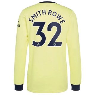 matchtröjor fotboll Arsenal Smith Rowe 32 Borta tröja 2021-2022 – Långärmad