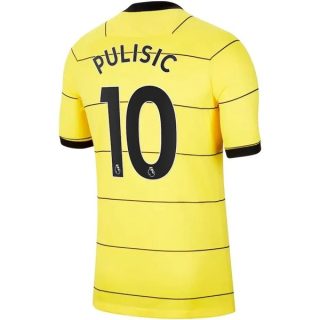 matchtröjor fotboll Chelsea Pulisic 10 Borta tröja 2021-2022 – Kortärmad