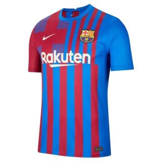 matchtröjor fotboll FC Barcelona Hemma tröja 2021-2022 – Kortärmad