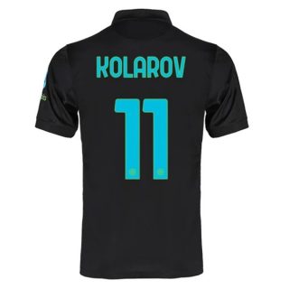 matchtröjor fotboll Inter Milan Kolarov 11 Tredje tröja 2021-2022 – Kortärmad