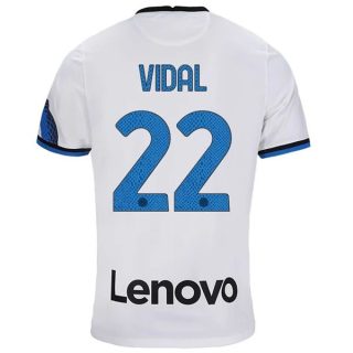 matchtröjor fotboll Inter Milan Vidal 22 Borta tröja 2021-2022 – Kortärmad