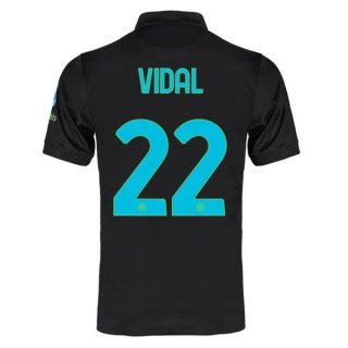 matchtröjor fotboll Inter Milan Vidal 22 Tredje tröja 2021-2022 – Kortärmad