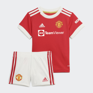 Fotbollströjor Manchester United Barn Hemma tröja 2021/22 – Fotbollströja