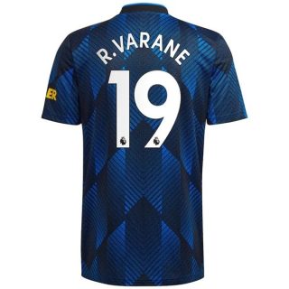 matchtröjor fotboll Manchester United R.Varane 19 Tredje tröja 2021-2022 – Kortärmad