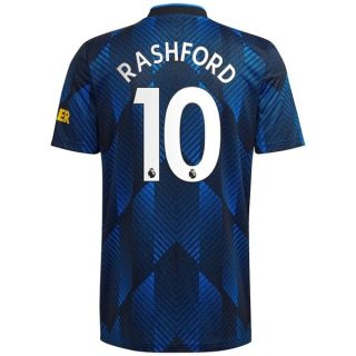 matchtröjor fotboll Manchester United Rashford 10 Tredje tröja 2021-2022 – Kortärmad