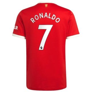matchtröjor fotboll Manchester United Ronaldo 7 Hemma tröja 2021-2022 – Kortärmad