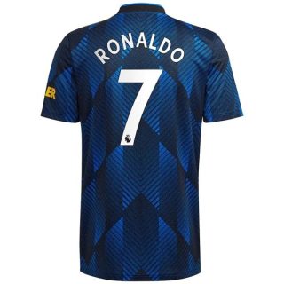 matchtröjor fotboll Manchester United Ronaldo 7 Tredje tröja 2021-2022 – Kortärmad