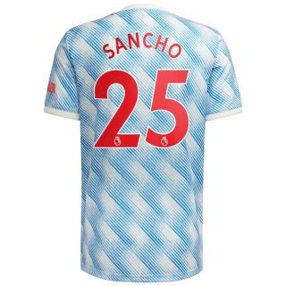matchtröjor fotboll Manchester United Sancho 25 Borta tröja 2021-2022 – Kortärmad