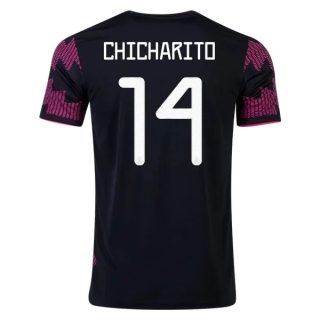 matchtröjor fotboll Mexiko Chicharito 14 Hemma tröja 2021 – Kortärmad