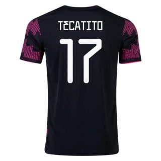 matchtröjor fotboll Mexiko Tecatito 17 Hemma tröja 2021 – Kortärmad