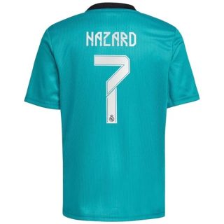 matchtröjor fotboll Real Madrid Hazard 7 Tredje tröja 2021-2022 – Kortärmad