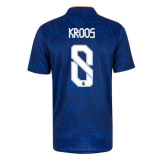 matchtröjor fotboll Real Madrid Kroos 8 Borta tröja 2021-2022 – Kortärmad