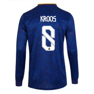 matchtröjor fotboll Real Madrid Kroos 8 Borta tröja 2021-2022 – Långärmad