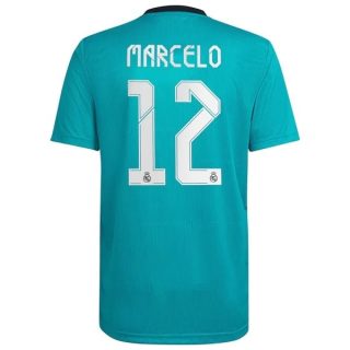 matchtröjor fotboll Real Madrid Marcelo 12 Tredje tröja 2021-2022 – Kortärmad