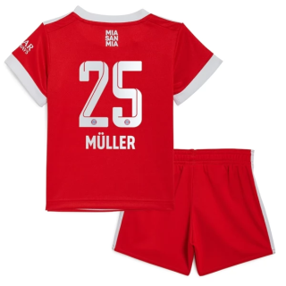 Fotbollströjor FC Bayern München Barn Hemma tröja 2022 2023 – Fotbollströja