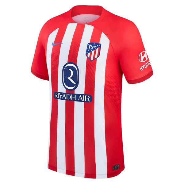 matchtröjor fotboll Atlético Madrid Hemma tröja 2023-2024 – Kortärmad